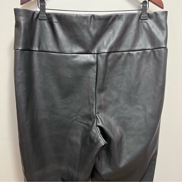 ADDITION Elle Love & Legend High Rise Faux Leather Leggings Size 18 - Picture 5 of 10